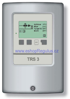 Regulátor TRS3 - 1 okruh, 4 vstupy, 3 výstupy